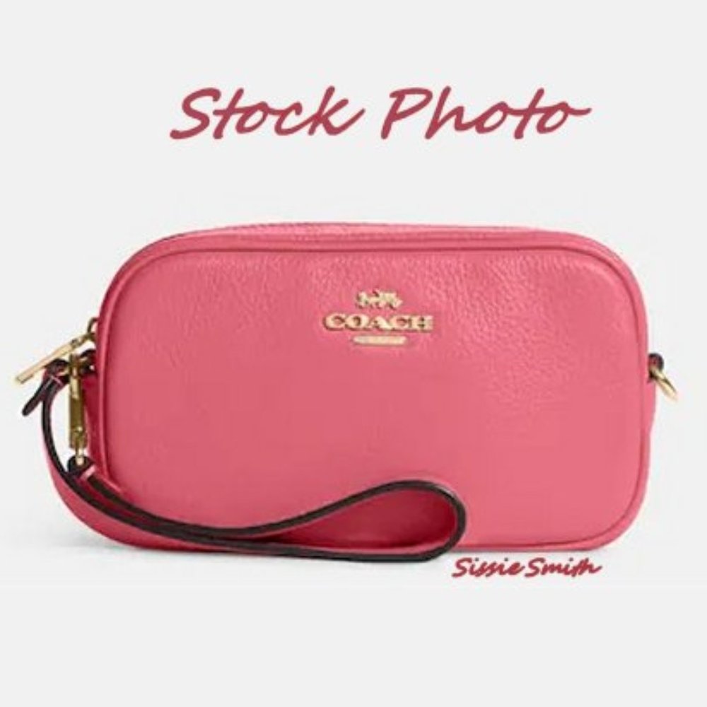 Coach Jamie Wristlet & Mini Skinny in Watermelon - Picture 9 of 14